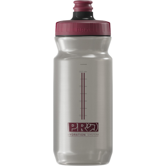 PRO Performance Bottle 600ml Transparent/Red