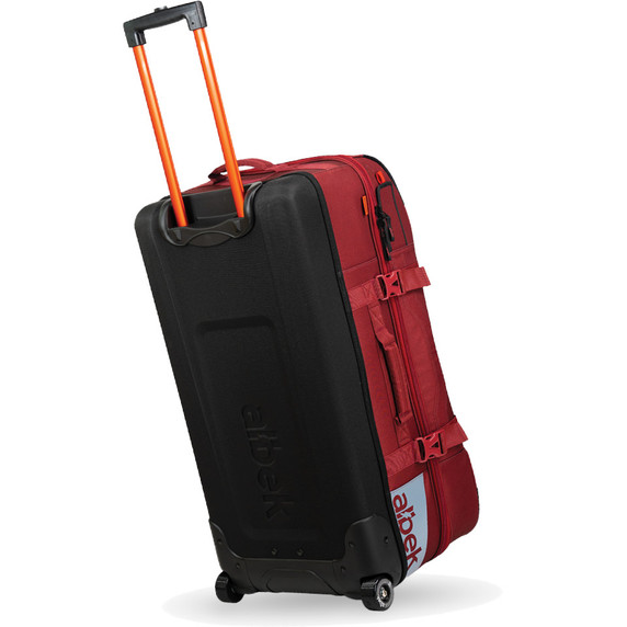 Albek Long Haul 100L Checked Luggage Travel Bag Burgundy