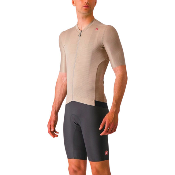 Castelli Espresso Jersey Clay/Black