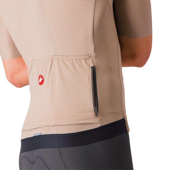 Castelli Espresso Jersey Clay/Black