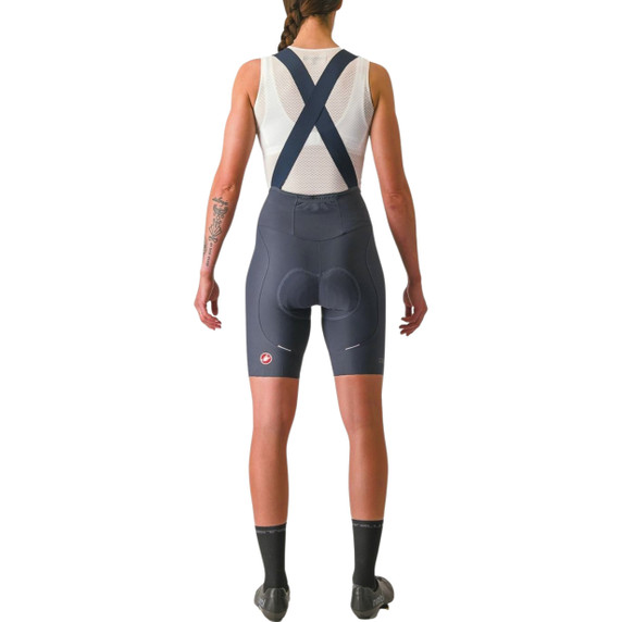Castelli Espresso Womens DT Bibshort Twilight Blue