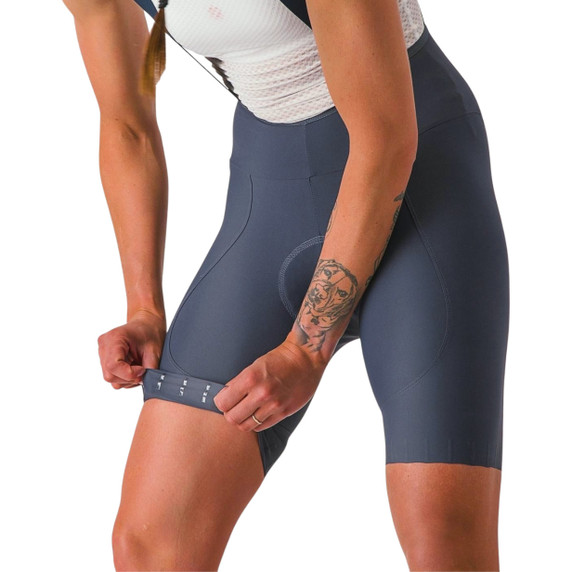 Castelli Espresso Womens DT Bibshort Twilight Blue