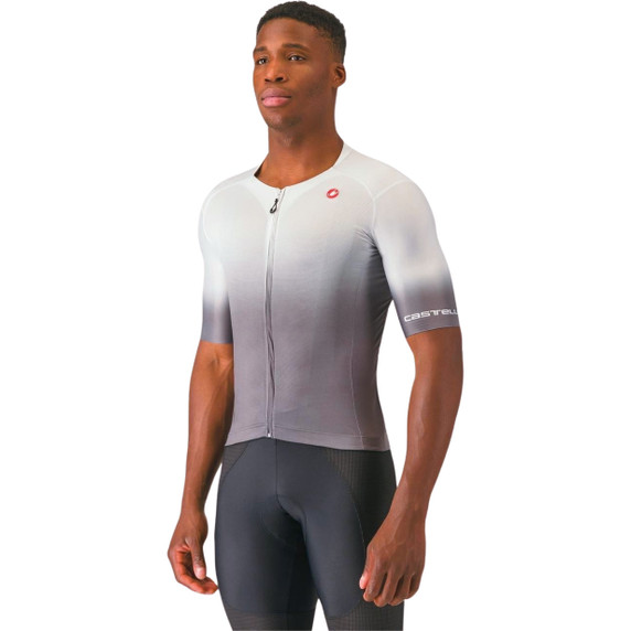 Castelli UPF Jersey Silver Gray