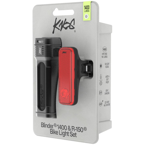 Knog Blinder 1400/Blinder R150 Light Set