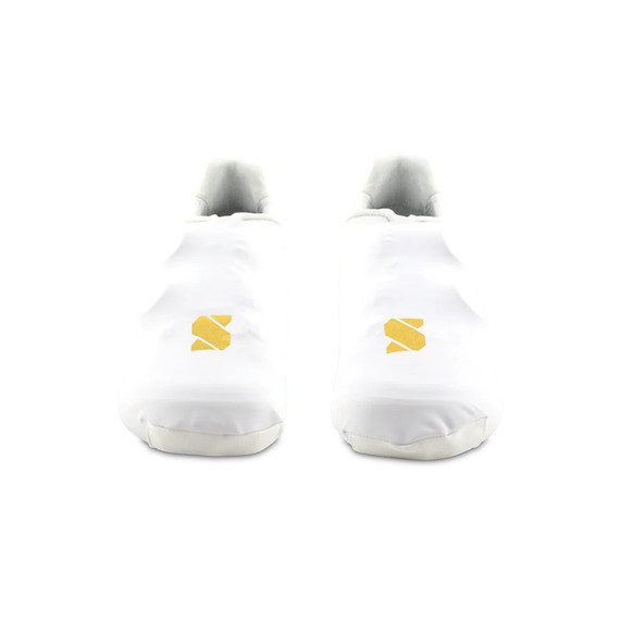 Sockeloen Aero Toe Covers White/Gold Logo