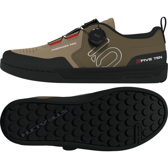 Five Ten Freerider Pro BOA Flat Shoes Cardboard/Off White/Core Black