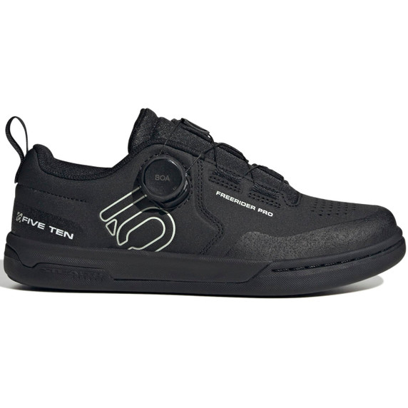 Five Ten Freerider Pro BOA Women's Flat Shoes Core Black/Linen Green/Footwear White