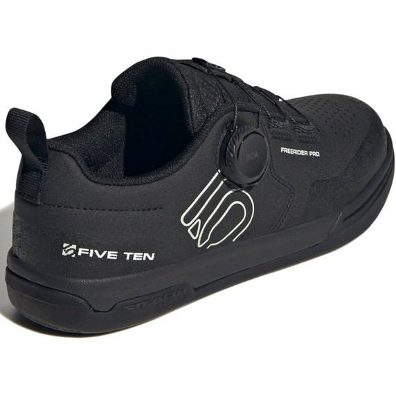 Five Ten Freerider Pro BOA Women's Flat Shoes Core Black/Linen Green/Footwear White