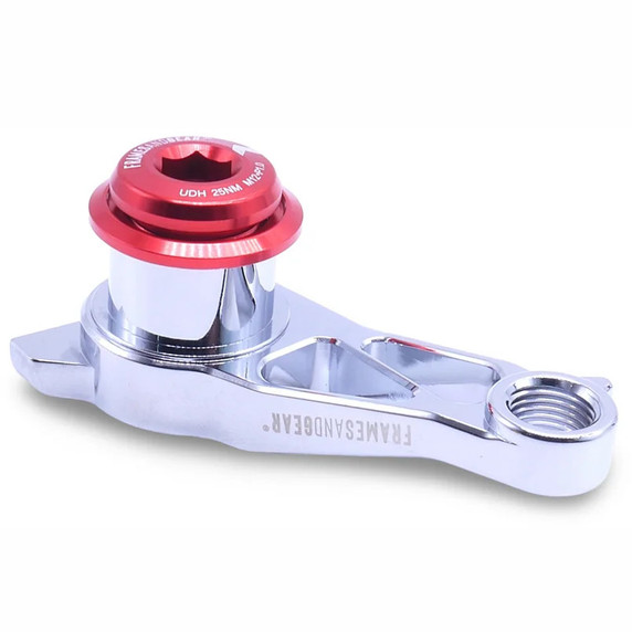 Framesandgear UDH Direct Mount Derailleur Hanger Shimano Chrome Red