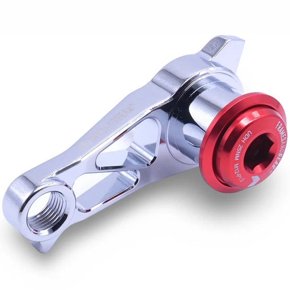 Framesandgear UDH Direct Mount Derailleur Hanger Shimano Chrome Red