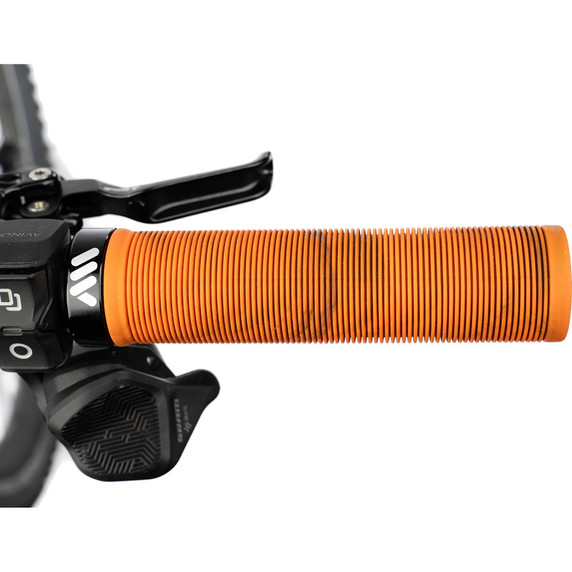 All Mountain Style Barcode Grips - Orange Camo