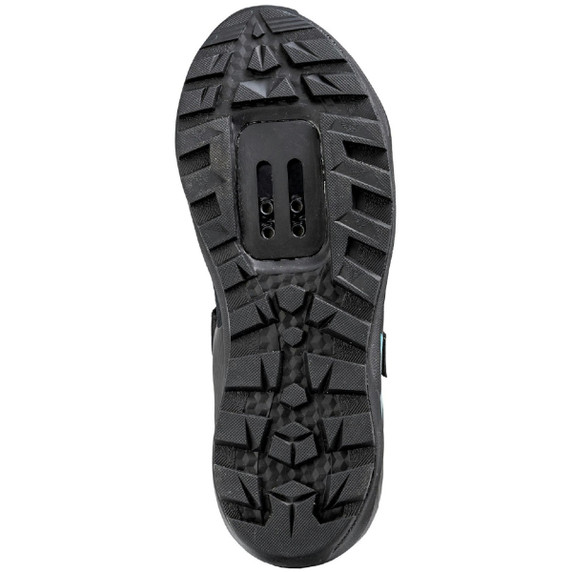 Northwave Core Plus 2 Womens MTB Clip-In Shoes Black/Turq