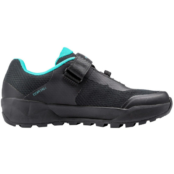 Northwave Core Plus 2 Womens MTB Clip-In Shoes Black/Turq