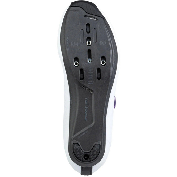Northwave Storm Carbon Womens Road Shoes White/Dark Purple