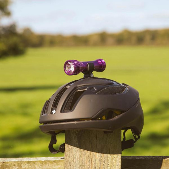 Exposure Joystick Mk18 Front Light W/ Helmet and Handlebar Mounts Purple