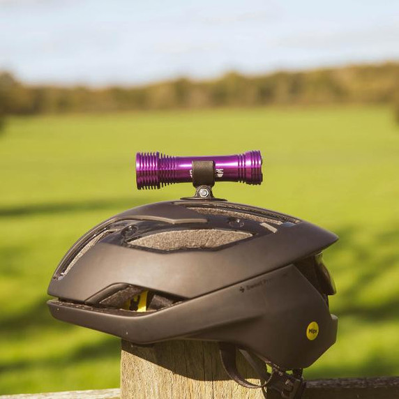 Exposure Joystick Mk18 Front Light W/ Helmet and Handlebar Mounts Purple