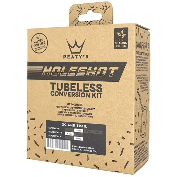 Peaty's Holeshot Tubeless Conversion Kit