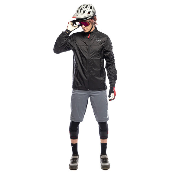 Fasthouse Tracker Packable Windbreaker Black