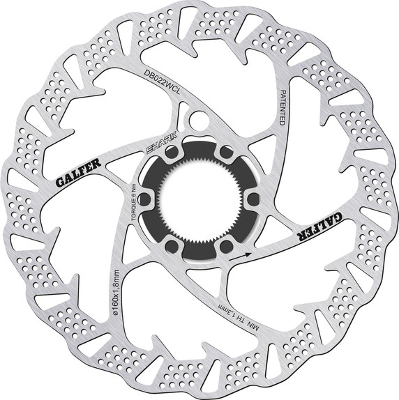 Galfer Bike Shark Fixed Centrelock Disc Brake Rotor