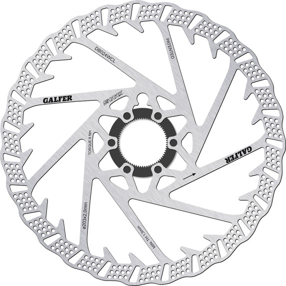 Galfer Bike Shark Fixed Centrelock Disc Brake Rotor