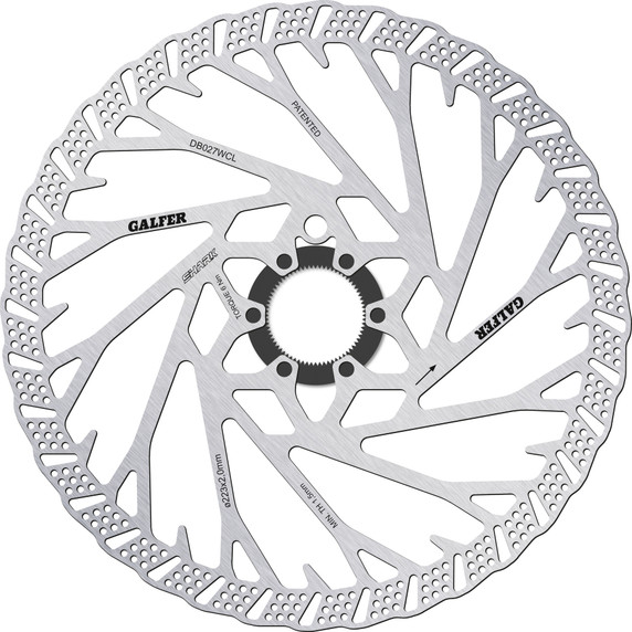Galfer Bike Shark Fixed Centrelock Disc Brake Rotor