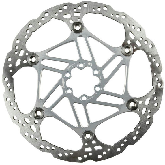 Hope V4 Floating Silver 6-Bolt Disc Brake Rotor