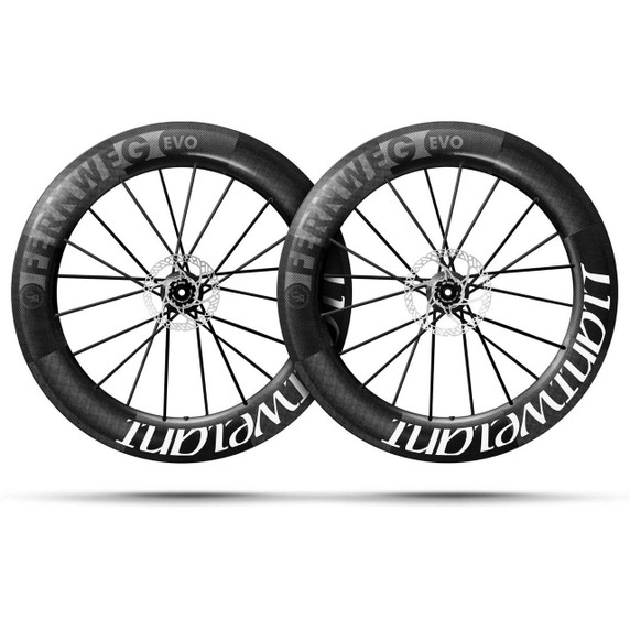Lightweight Fernweg 85 Evo Schwarz Edition Disc Brake Wheels