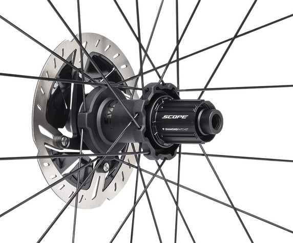 Scope R3.A White Disc Brake Wheels