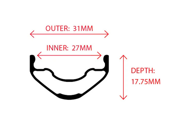 WTB Proterra Light i27 29" 6 Bolt Rear Wheel