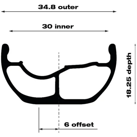 WTB HTZ i30 29" 6 Bolt Rear Wheel