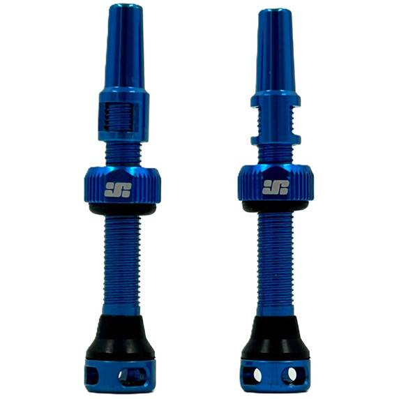JetBlack JetValve Tubeless Valves 44mm Blue