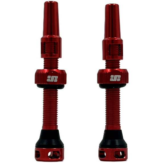 JetBlack JetValve Tubeless Valves 44mm Red