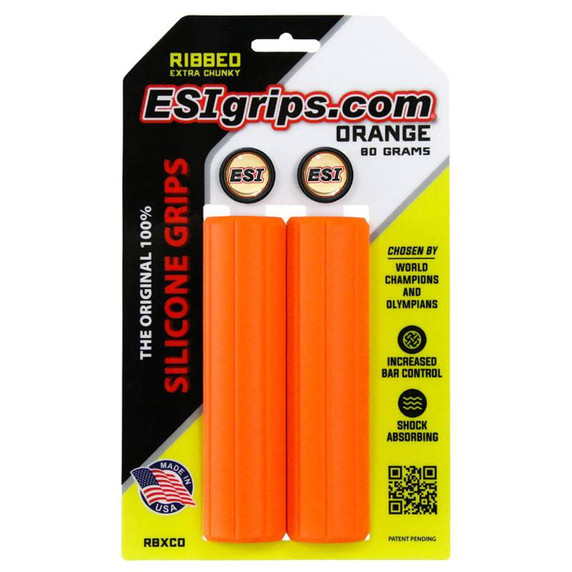 ESI Grips Ribbed Extra Chunky Orange