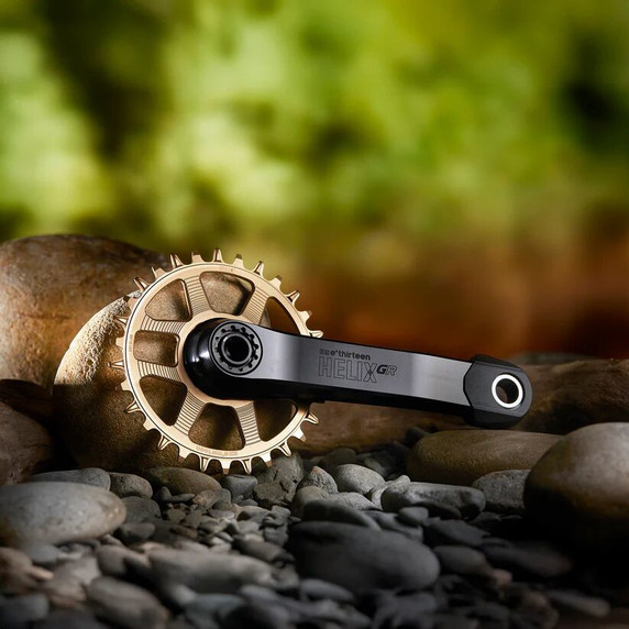 e*thirteen Helix Race Alloy GR Crankset Black