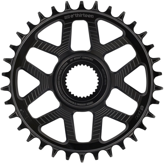 e*thirteen Helix Race e*spec Avinox Chainring Black 34T