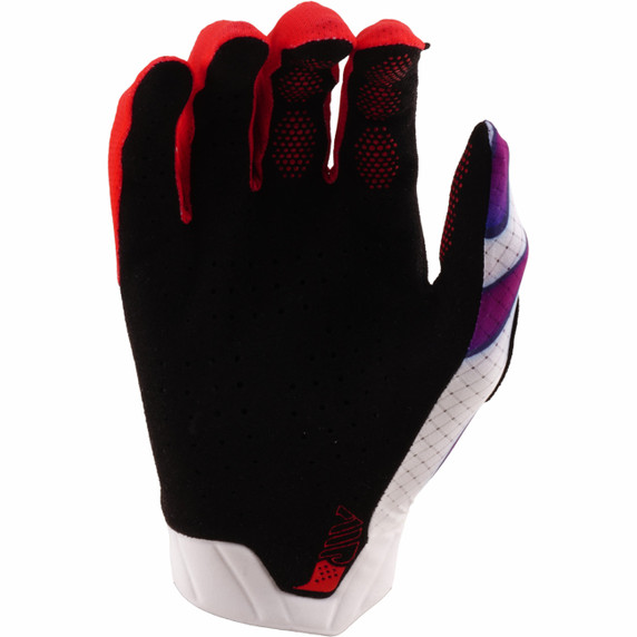 Troy Lee Designs Air Glove Overspray White / Violet