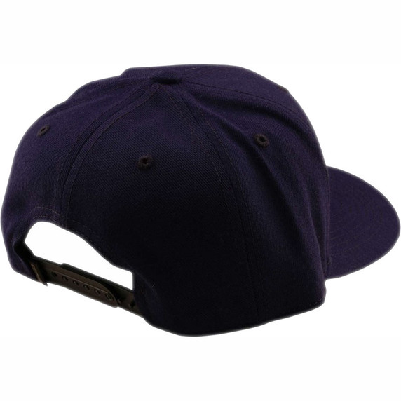 Troy Lee Designs Badge Curved Snapback Hat Indigo