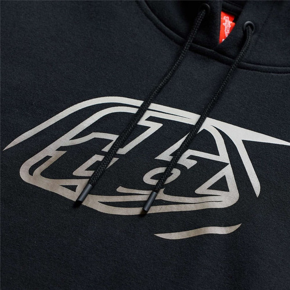 Troy Lee Designs Badge Pullover Hoodie Black / Gray