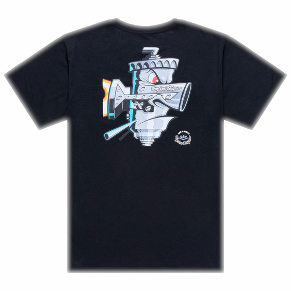 Troy Lee Designs Carb Club Short Sleeve Tee Black