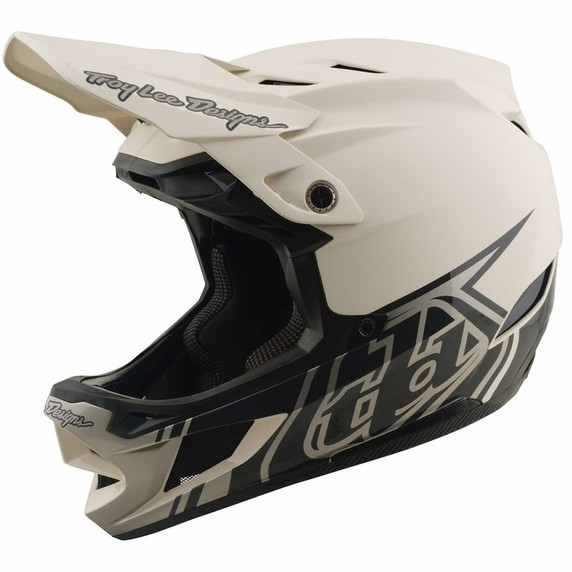 Troy Lee Designs D4 AS Composite Helmet Stealth Pumice