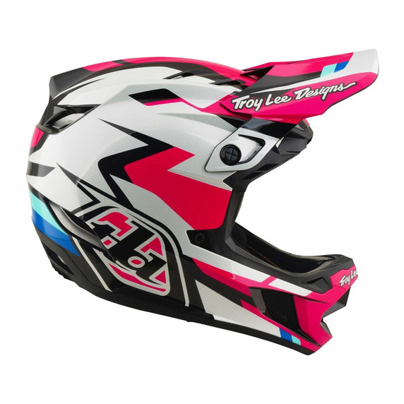 Troy Lee Designs D4 AS Polyacrylite Helmet Roamer Magenta