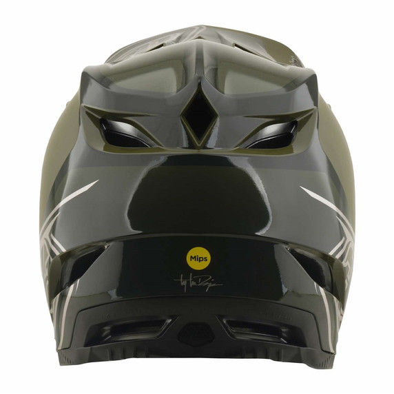 Troy Lee Designs D4 AS Polyacrylite Helmet Shadow Beetle