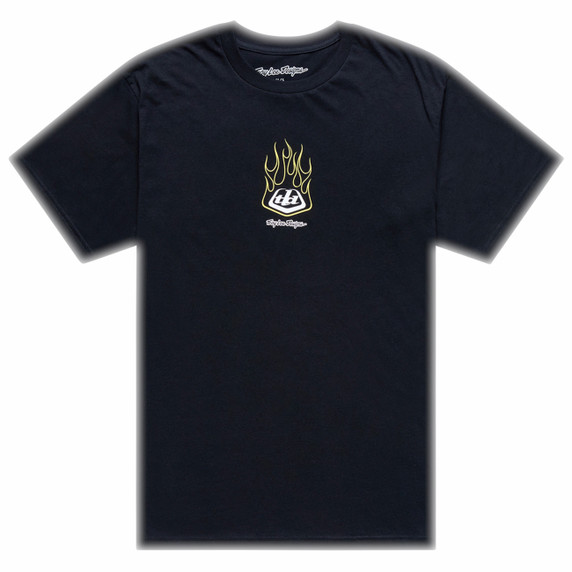 Troy Lee Designs Flame 2 Short Sleeve Tee Black
