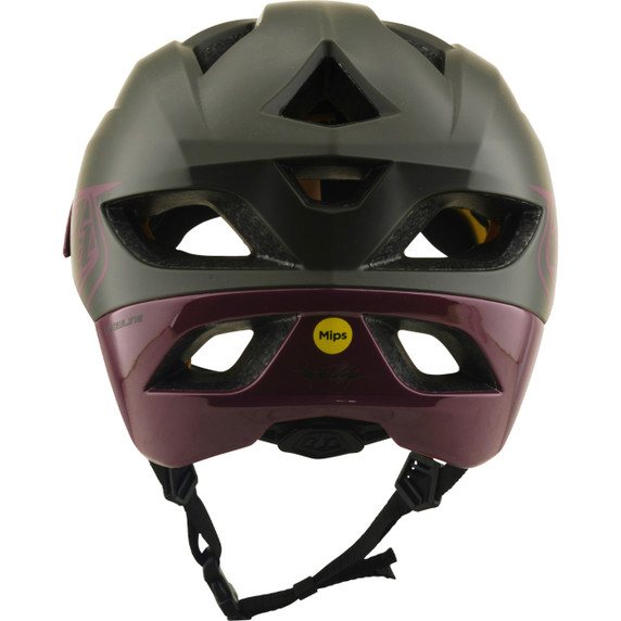 Troy Lee Designs Flowline AS Helmet Point Caper / Prune