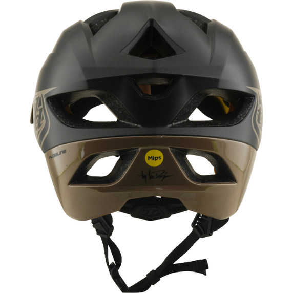 Troy Lee Designs Flowline AS Helmet Point Charcoal / Timber