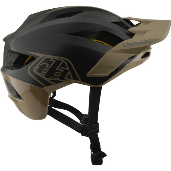 Troy Lee Designs Flowline AS Helmet Point Charcoal / Timber