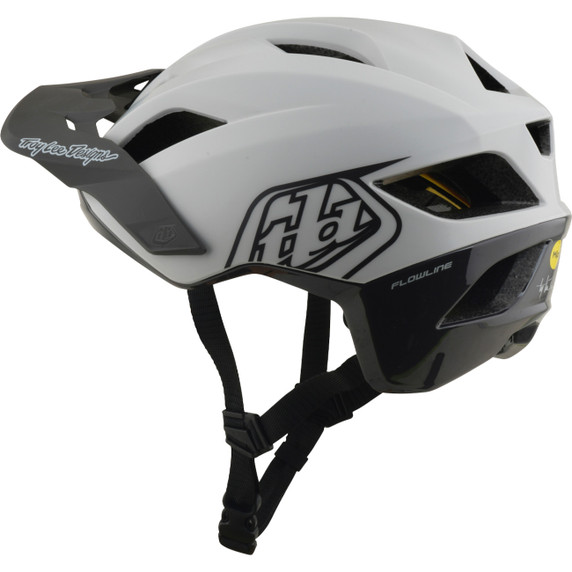 Troy Lee Designs Flowline AS Helmet Point Grey