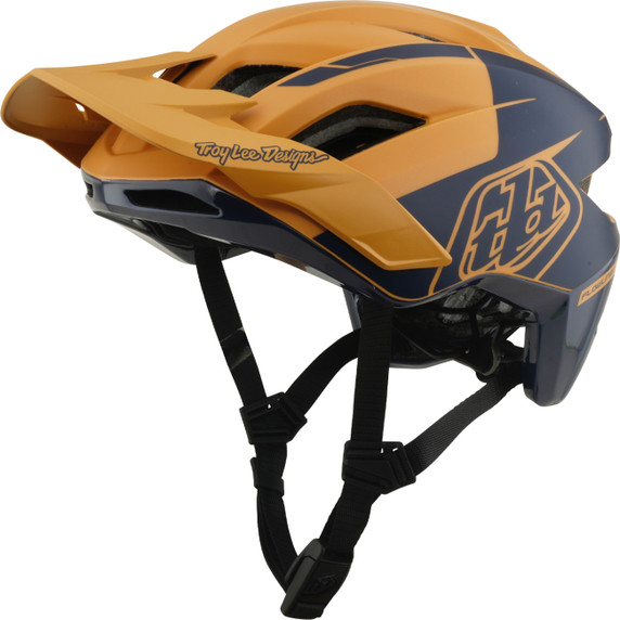 Troy Lee Designs Flowline SE AS Helmet Hydro Mustard / Black Iris