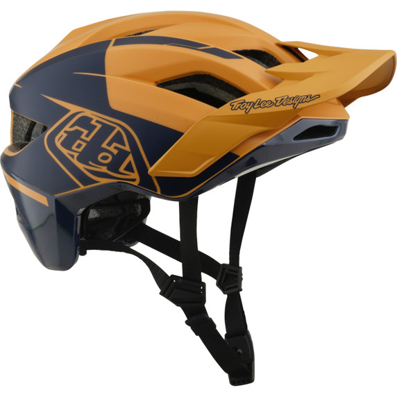 Troy Lee Designs Flowline SE AS Helmet Hydro Mustard / Black Iris