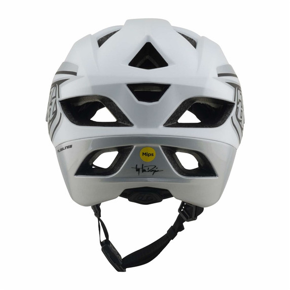 Troy Lee Designs Flowline SE AS Helmet Phantom White